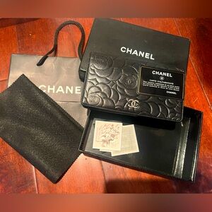 Chanel camellia bifold wallet - vintage